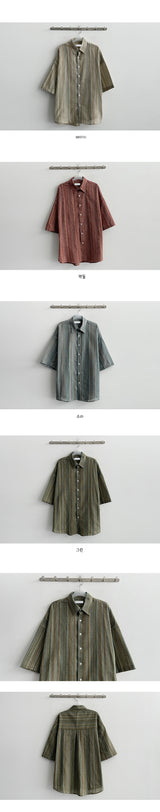 Selle Ethnic Boxy Short-Sleeved Shirt