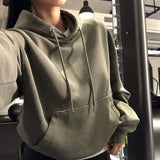 [BELLIDE MADE] リアルピグメントルーズフィットフーディー