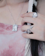 [MADE] melted volume heart ring