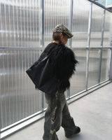 Twist fur jacket
