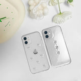 [MADE] Silver ribbon Resin Case