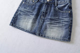 Nella Denim Mini Skirt