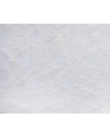 ethnic lace hoodie sleeveless / white