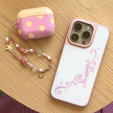 Wavy Color Bumper Case (PINK)(MagSafe)