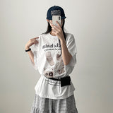 Block Retro Graphic 半袖Tシャツ