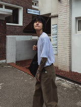サマークーリングラウンド半袖 (6 color)