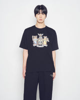 25FW NYオマージュ半袖Tシャツ ブラック