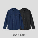 Roku Two-Pocket Denim Shirt