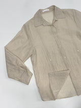 Actor Linen Two-Way Loose Fit Shirt