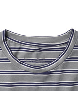 フロスト ストライプ システム Tシャツ (Grey)