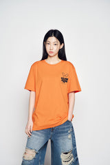 25SS ヘムラインデストロイドデニムショートパンツ ブルー