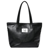 RIENNE SIDE ZIPPER LEATHER SHOULDER BAG UNISEX (2COLOR)