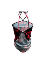  FLUTTER HALTERNECK / RED