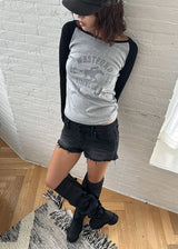 HORSE REGLAN TEE (3color)