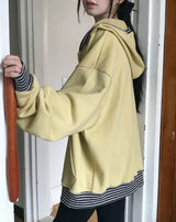 deeping egg line over hood ZIP - UP