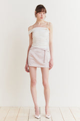 FAIRY HALTER TOP white