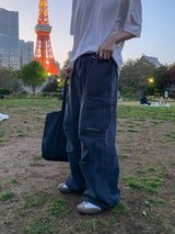 [All-Season] Premium Maison Serpa-Dye Washed Cargo Pants