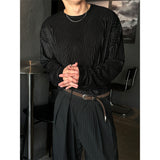 【UNISEX】ベルベットストライプロングスリーブ（3色）