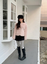 Winter Wool A-line Mini Skirt (5color)