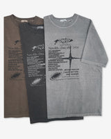 オルビピグメントプリントショートスリーブTシャツ