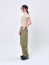 CHESHIRE CAT WOMEN  T-SHIRT_Beige