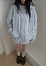 daisy button zip-up