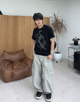 レネ ボン グラフィック スラブ Tシャツ