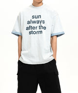Sawyer Contrast Lettering Tee