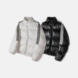 LMN Roel Track Leather Oversized-Fit Padded (2 colors)