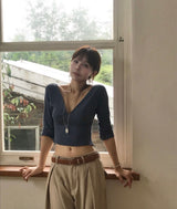 [ workwear ] mush pintuck & autumn wide sl
