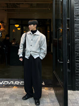 INF High-neck cardigan