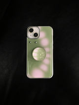 [MADE] PIERCING phone case_Strawberry matcha
