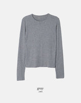 DN Border Round Slim Warm T-shirt (5color)