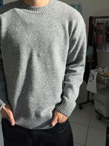 Bellin Wool Round-Neck Knit (8 Colors, M / L)