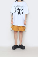 Black City Cat Short-Sleeved T-Shirt