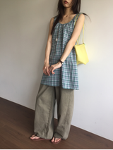 Nerong check midi dress (2color)