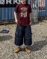 Weaver Printing Oversized Half Sleeve Tee