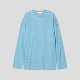 ASCLO ピーナッツミニボーダーリブTシャツ (4color)