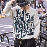 EXAMPLE メイドインフランスピースポロ二ットシャツ