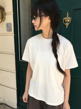 ラヒモダルベーシックショートスリーブt