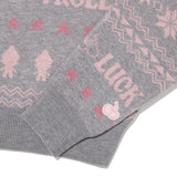 TROLLS JACQUARD ニット - MELANGE GRAY