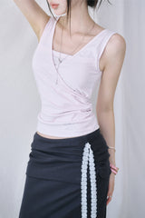 [MADE] Zanne Sailing Wrap Sleeveless Top
