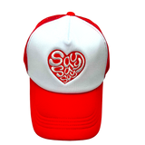 Heartlogo Trucker Cap Red