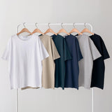ASCLO 20セミUネック半袖Tシャツ (6color)