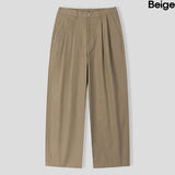 Serendi two-tuck wide pants