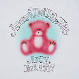 24FW BLUR SKETCH BEAR SHORT SLEEVE T-SHIRT WHITE