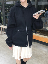 Luen Cotton Hooded Jacket (3c)