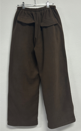 TEDDY FLEECE🤎🐻 S-L🧸3SIZE LONG WIDE HEATER PANTS 🤎💙💚3COLOR