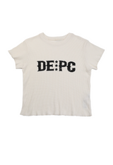 WAFFLE T-SHIRT - WHITE
