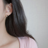 ジェニーハートピアス - Gold Color